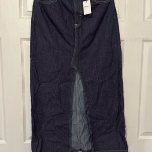 Forever 21 Blue Maxi Skirt